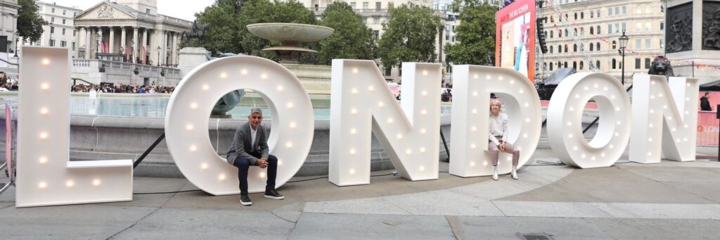London statues: Launch of the Untold Stories campaign by Sadiq Khan, Mayor of London, 2021.